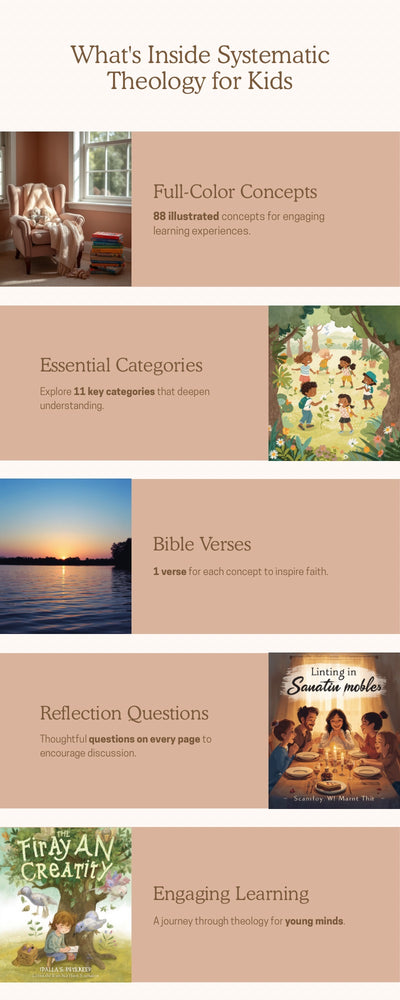 Systematic Theology for Kids, Ages 6–9 — Illustrated Full-Color Christian Book