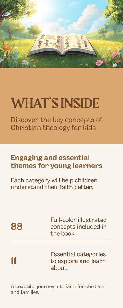 Systematic Theology for Kids, Ages 6–9 — Illustrated Full-Color Christian Book