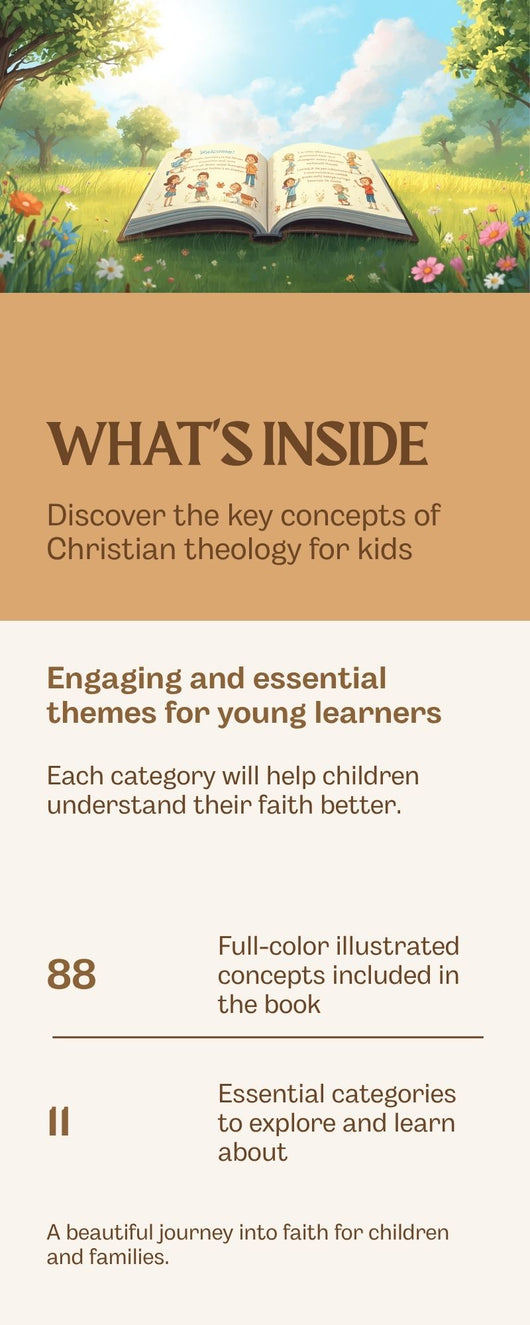 Systematic Theology for Kids, Ages 6–9 — Illustrated Full-Color Christian Book